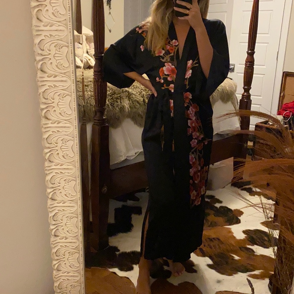 Old Shanghai silk robe